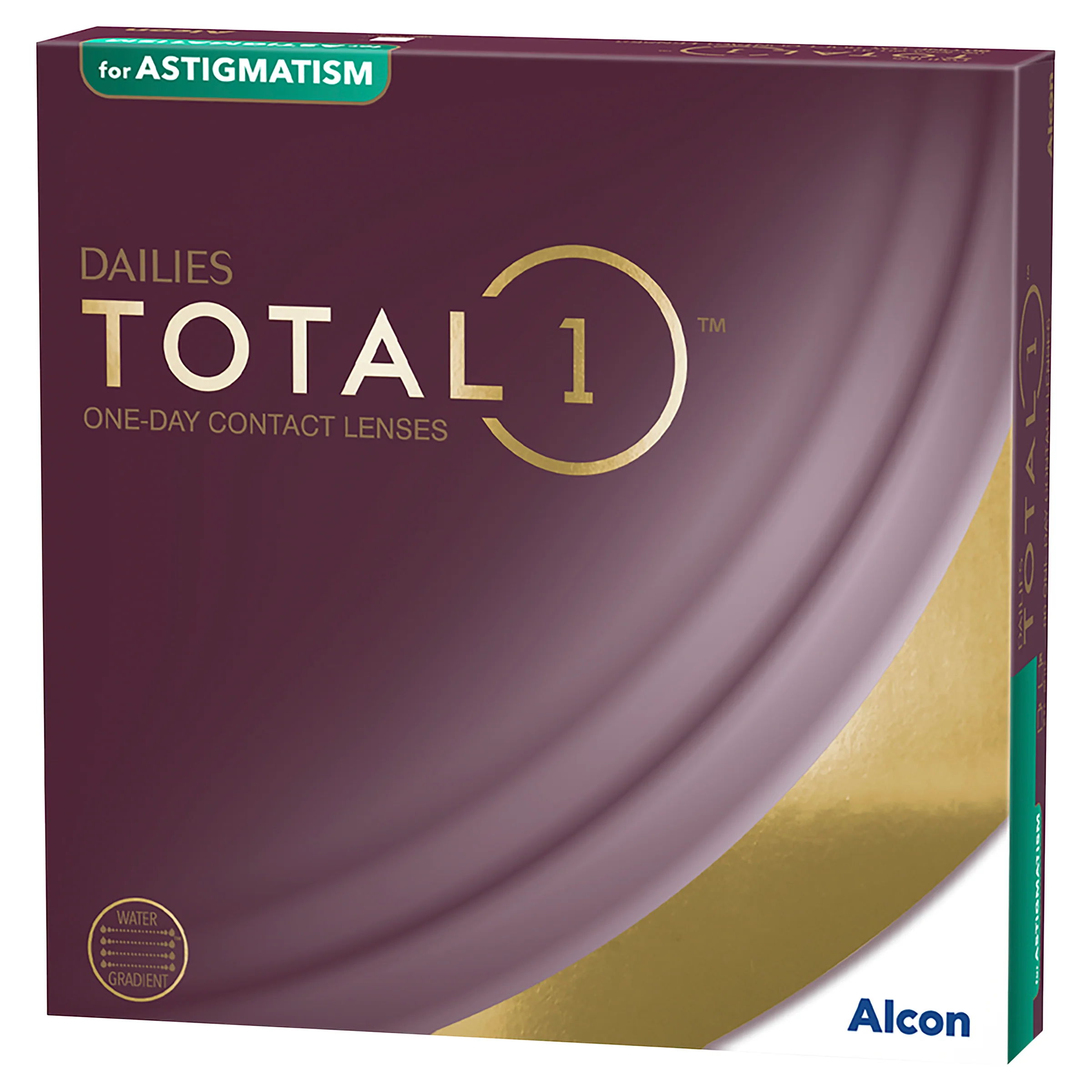 Dailies Total 1 with Astigmatism (90K) $165