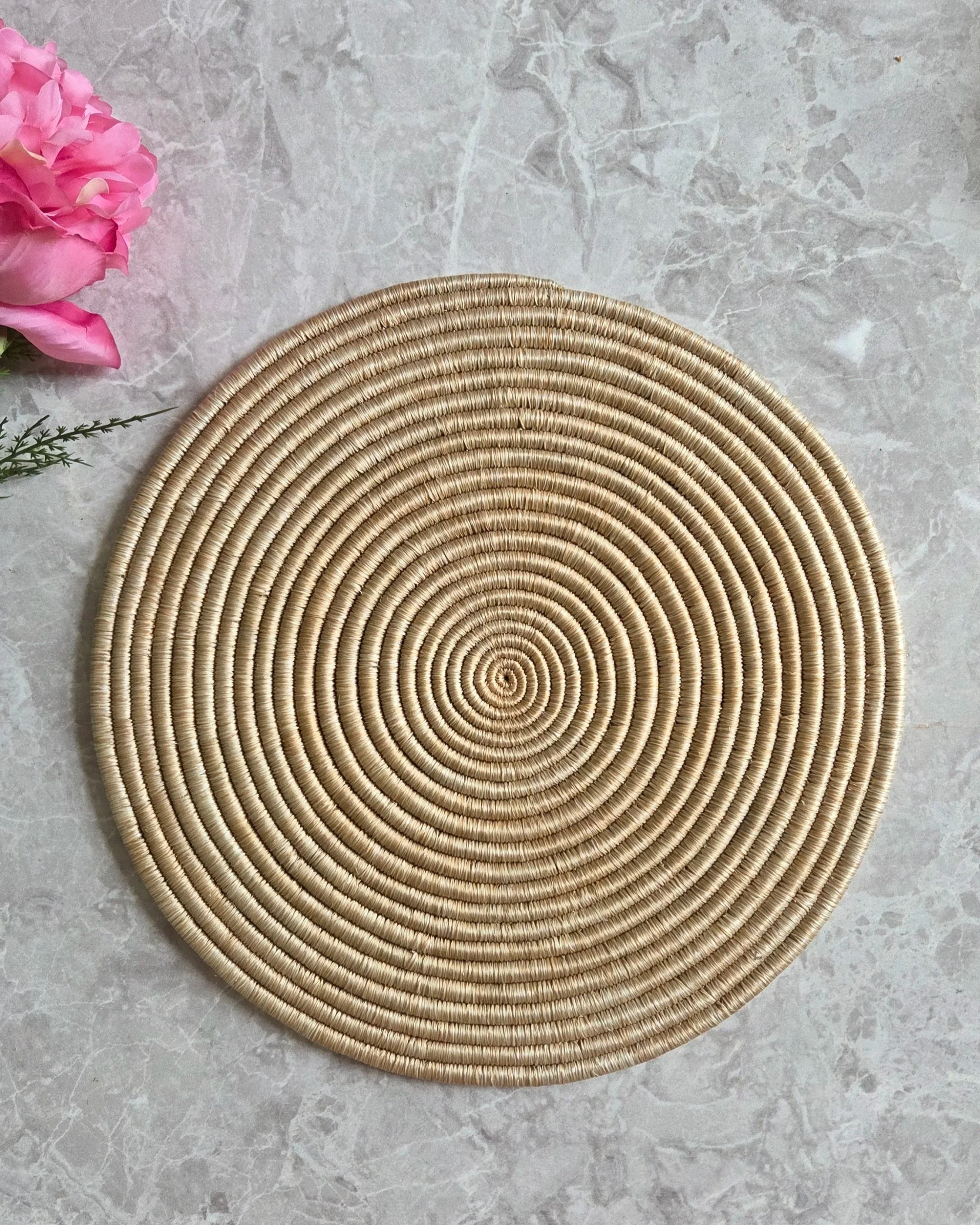 African Woven Trivet | Placemats - Set of 2