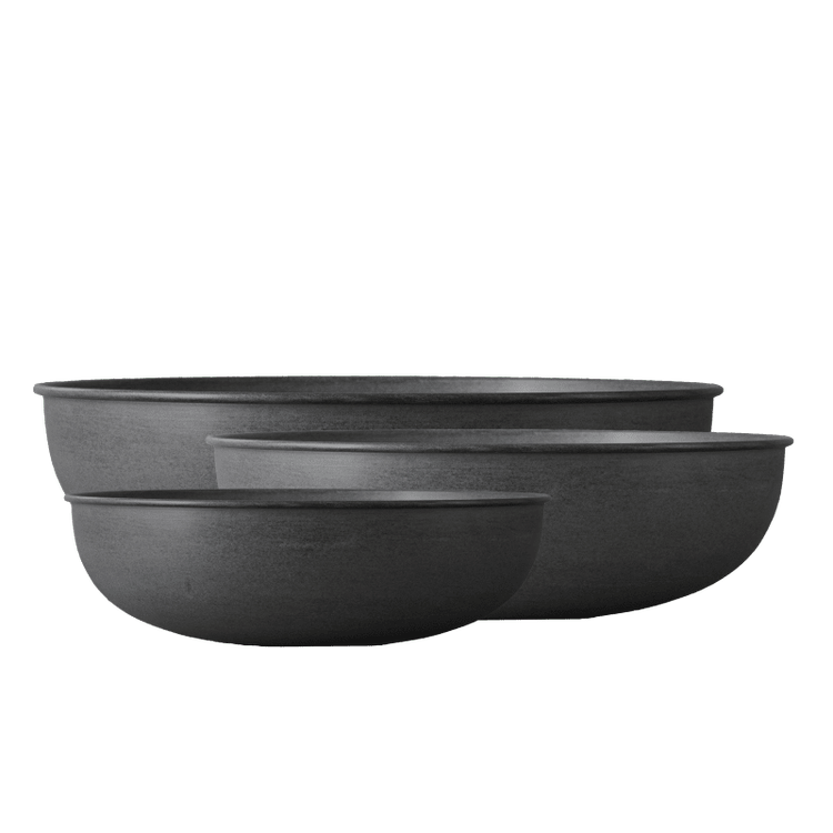 DBKD Schale OUT BOWLE 3er Set (schwarz) — herzenszucker