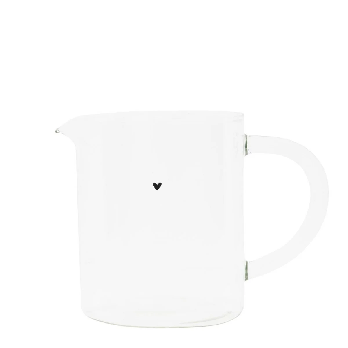 BASTION COLLECTIONS Glas Kanne mit HERZ H14