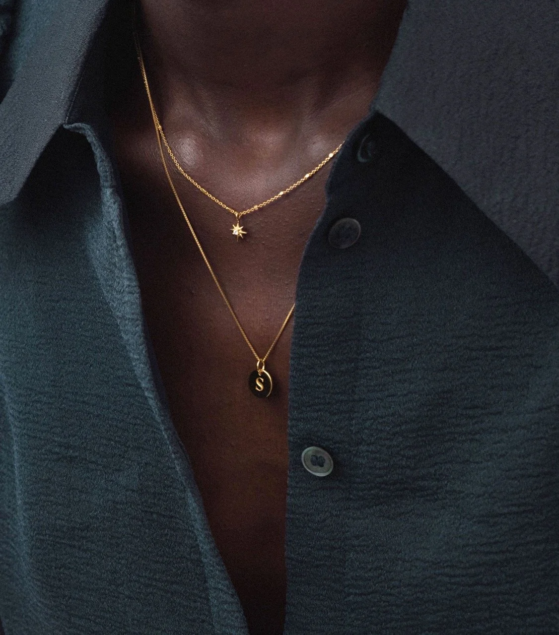 Syster P Halskette Beloved Medium Box Chain Gold 50cm.jpeg