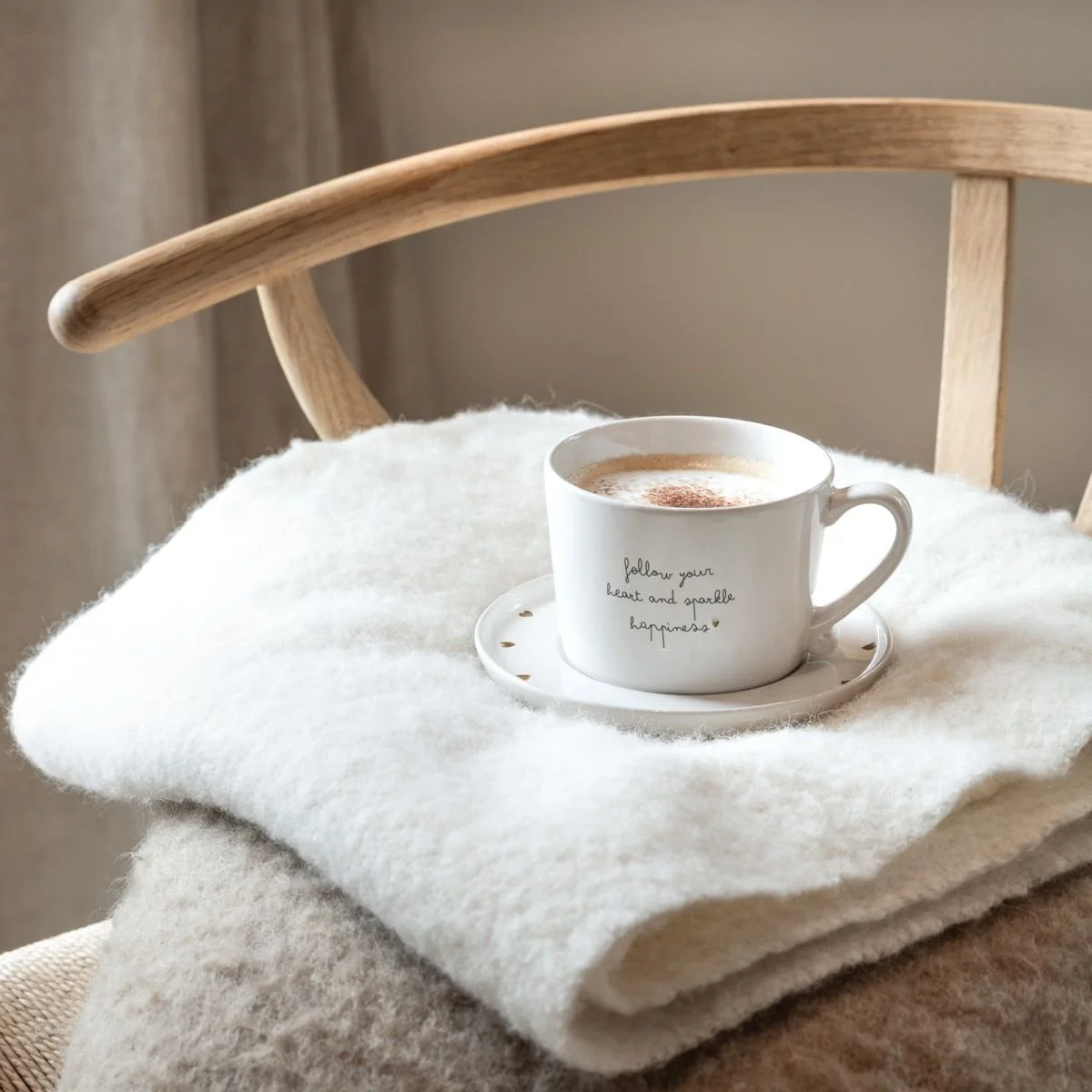 Bastion Collections Tasse Cup Follow your heart und sparkle happiness.jpg