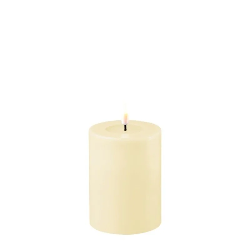 DELUXEHOMEART LED-Kerze 7,5 cm | 10 cm (creme)
