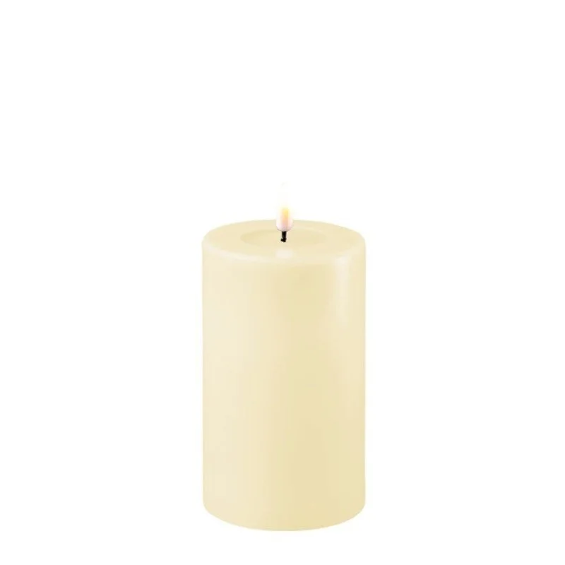 DELUXEHOMEART LED-Kerze 7,5 cm | 12,5 cm (creme)