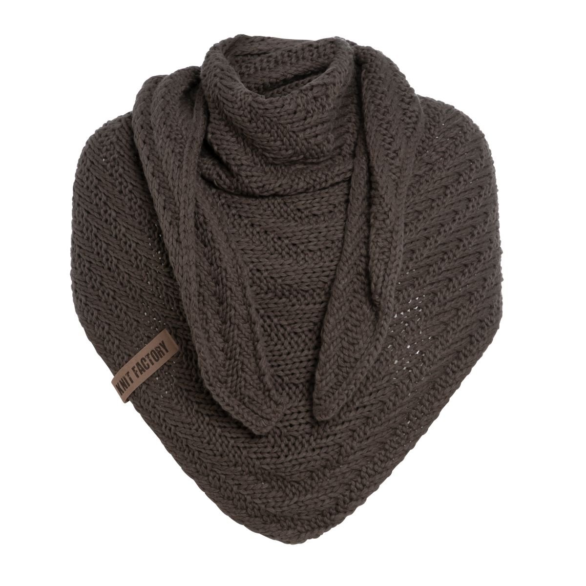 Knit Factory Sally Dreiecksschal Taupe.jpeg