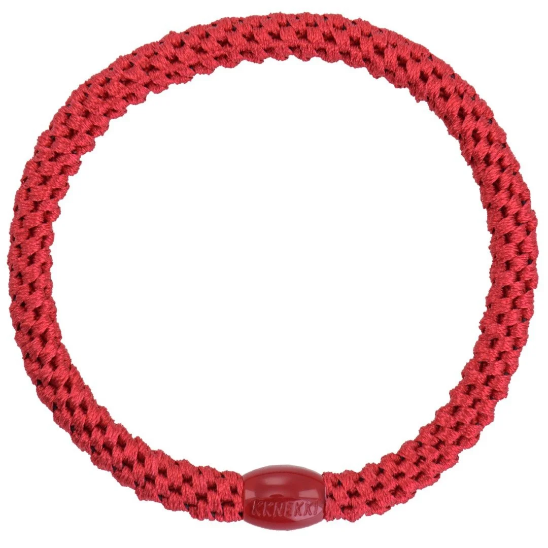 KKNEKKI Haargummi | Armband (Slim red)