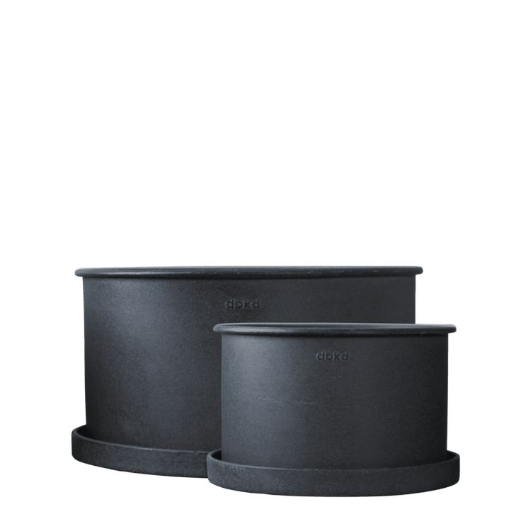 pflanzkübel pflanztopf Pflanzkübel Metall Kübel Pflanzgefäß violett Pflanztopf Ø26+28+32cm Bl –  finehomegarden