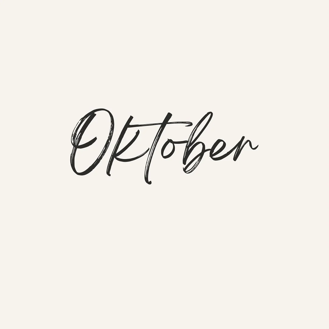 Hej Hej!

Ich kann es gar nicht glauben, schon Oktober und zack ist schon wieder Heiligabend (gef&uuml;hlt). 
Wenigstens ist der 1.10. ein sch&ouml;ner sonniger Tag. ☀️ Ab und an muss ja frische Luft in die Bude und man h&ouml;rt rundherum die Rasenm