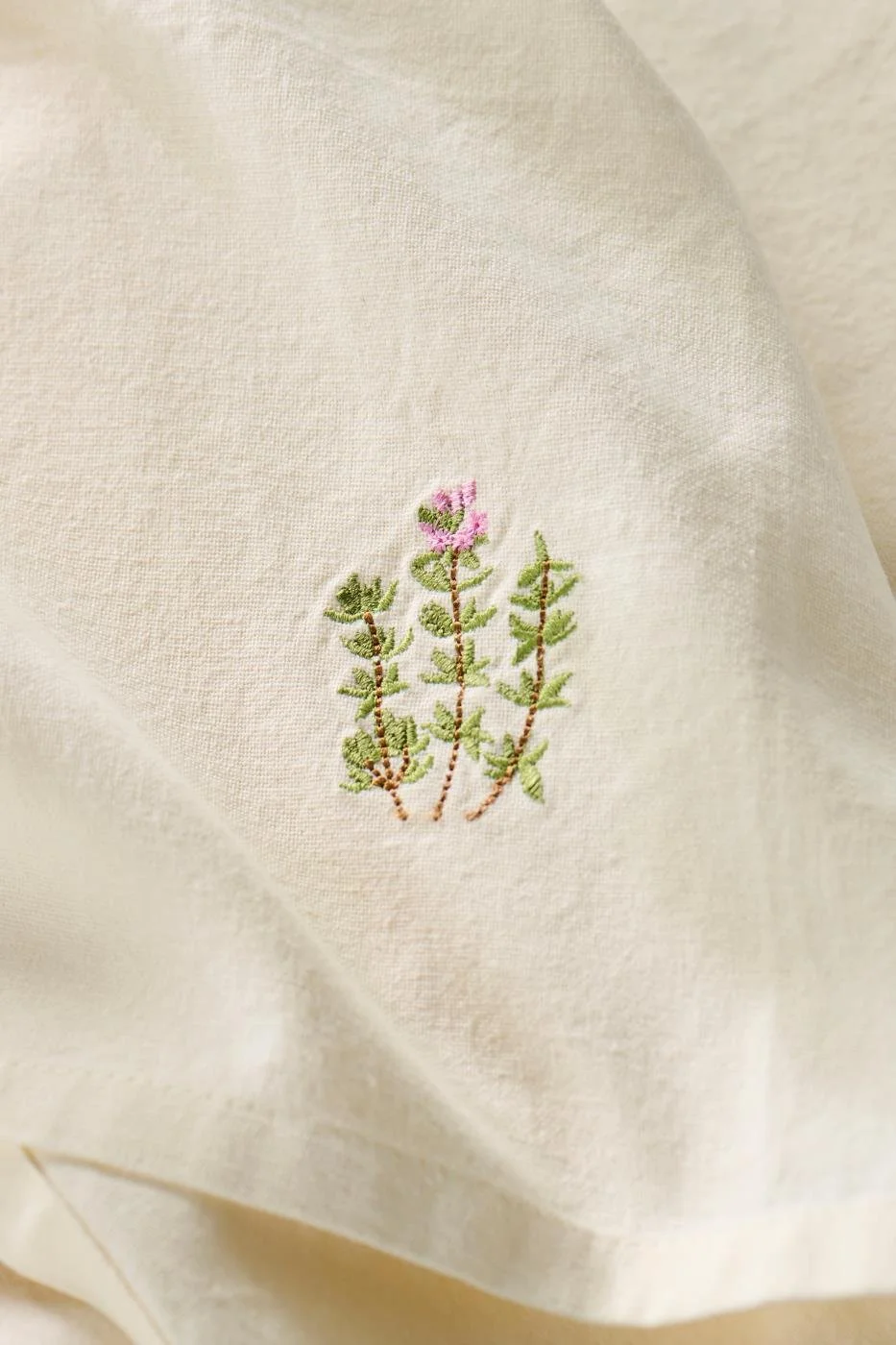 Ib Laursen Stoff Serviette Thymian Zweig Buttercream.jpg