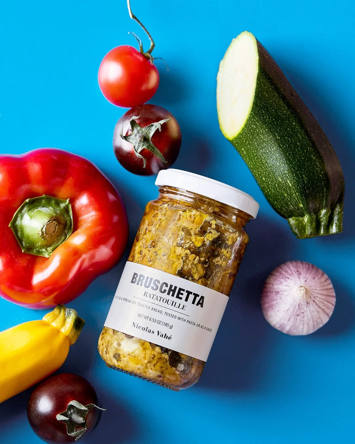 Nicolas Vahé Bruschetta Ratatouille im Glas, Gemüseaufstrich, 185 g
