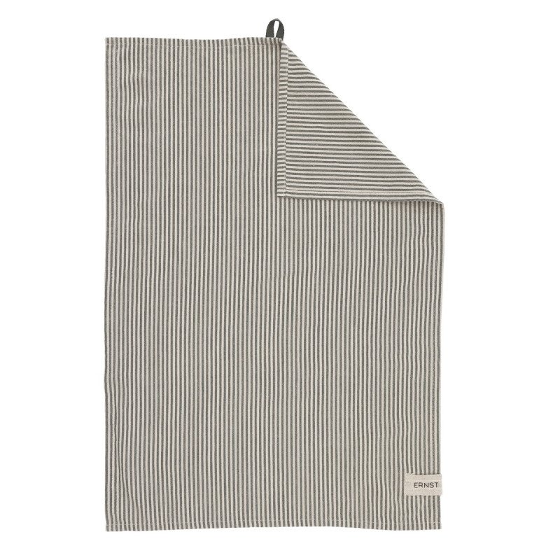 Ernst Geschirrtuch Kuechentuch Streifen fein gruen beige 117500.jpeg