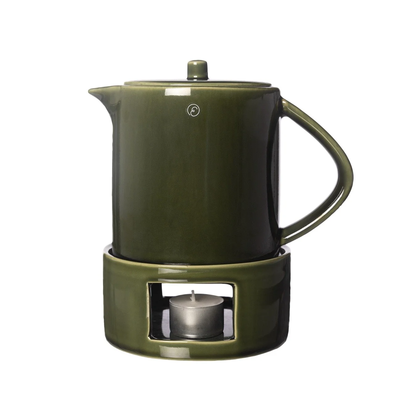 ERNST Kanne mit Stövchen (Grün)