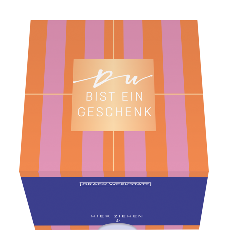 GRAFIK WERKSTATT Message in a Box "Du bist ein Geschenk"