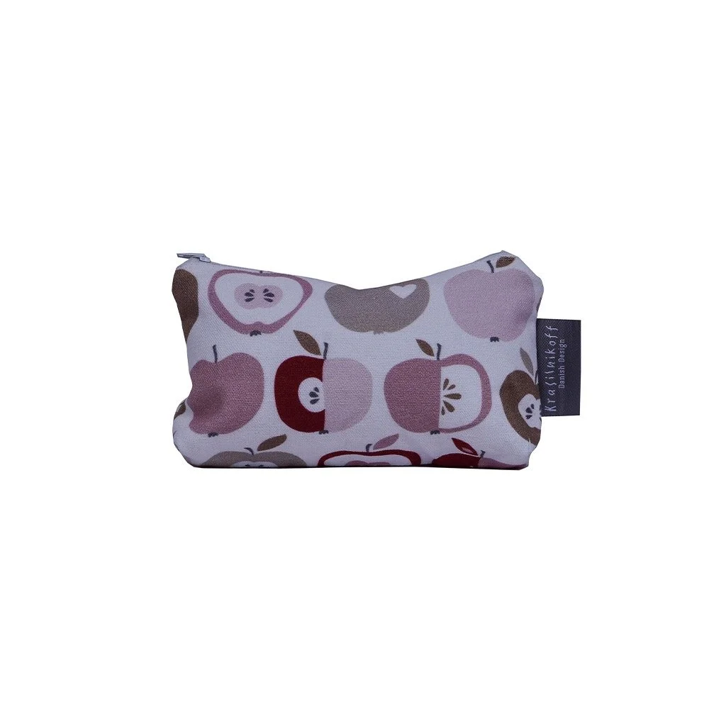KRASILNIKOFF Tasche RETRO ÄPFEL (Rosa)