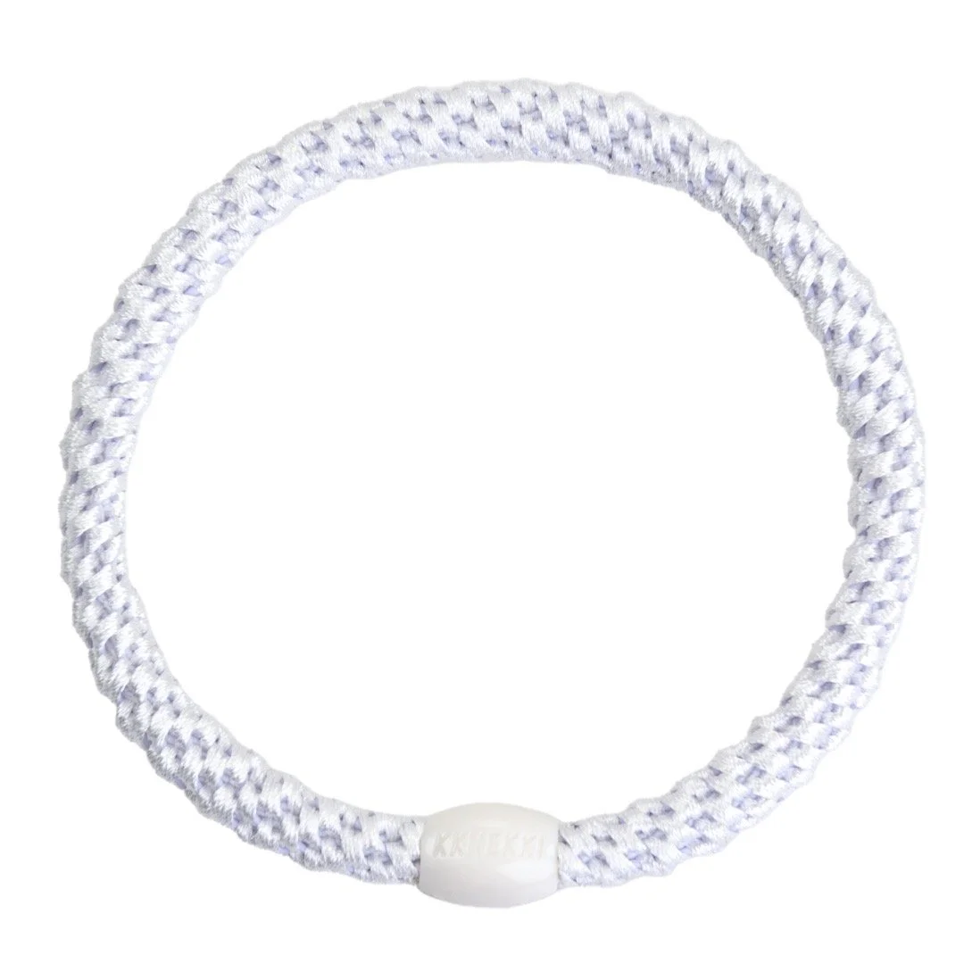 KKNEKKI Haargummi | Armband (Slim White)