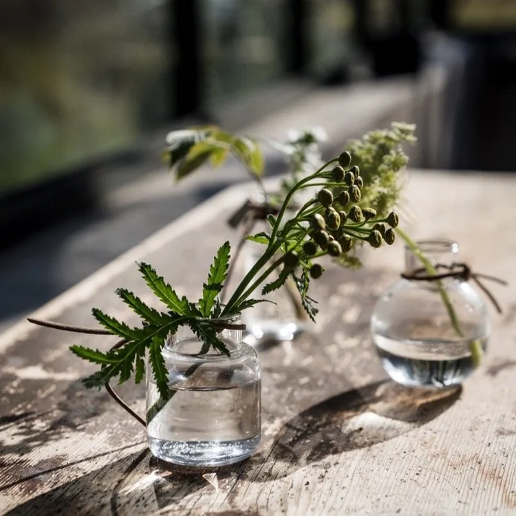 ERNST Glas Vasen Mini im 3er Pack — herzenszucker