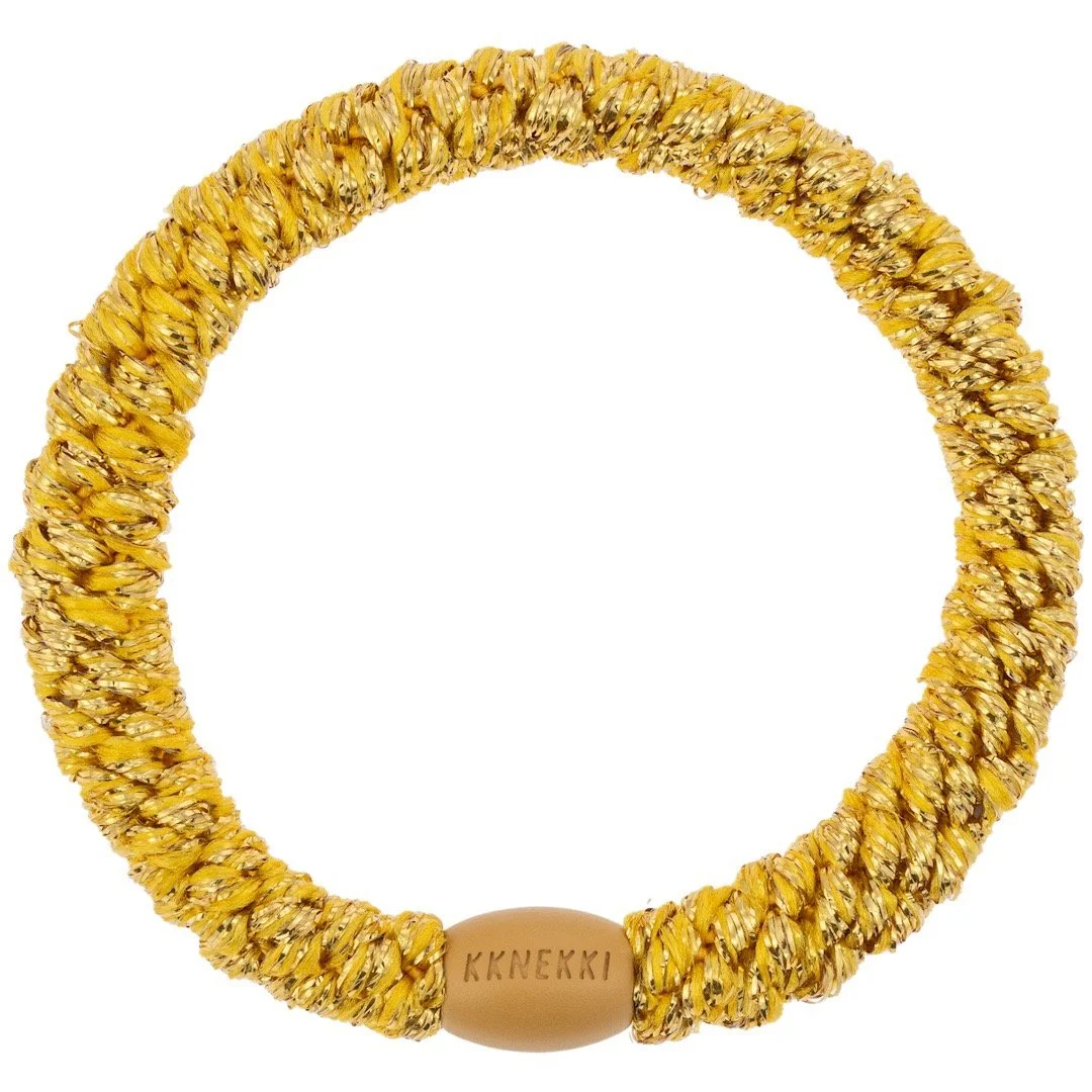 KKNEKKI Haargummi | Armband (Metallic Gold)