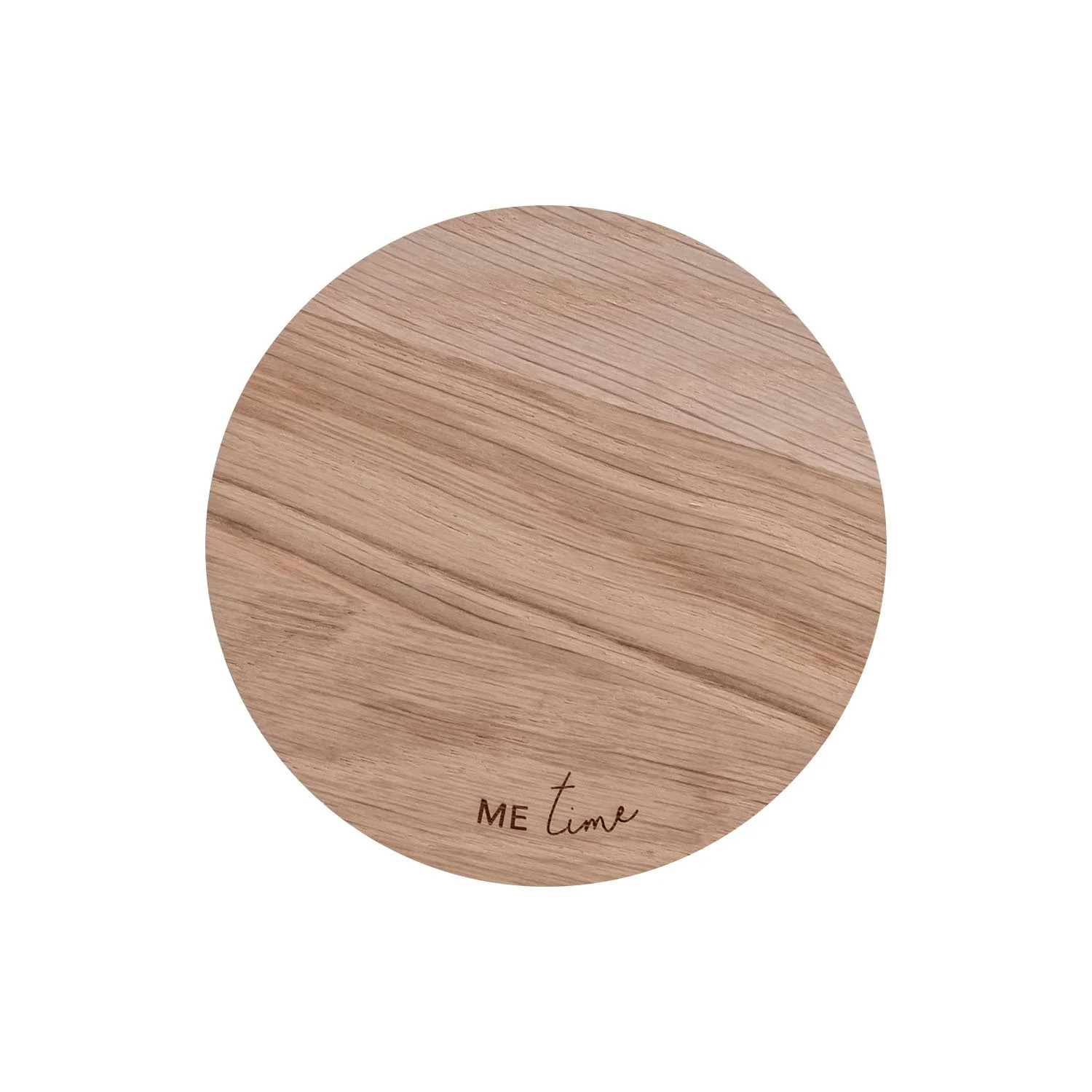 EULENSCHNITT Untersetzer aus Eiche ME TIME