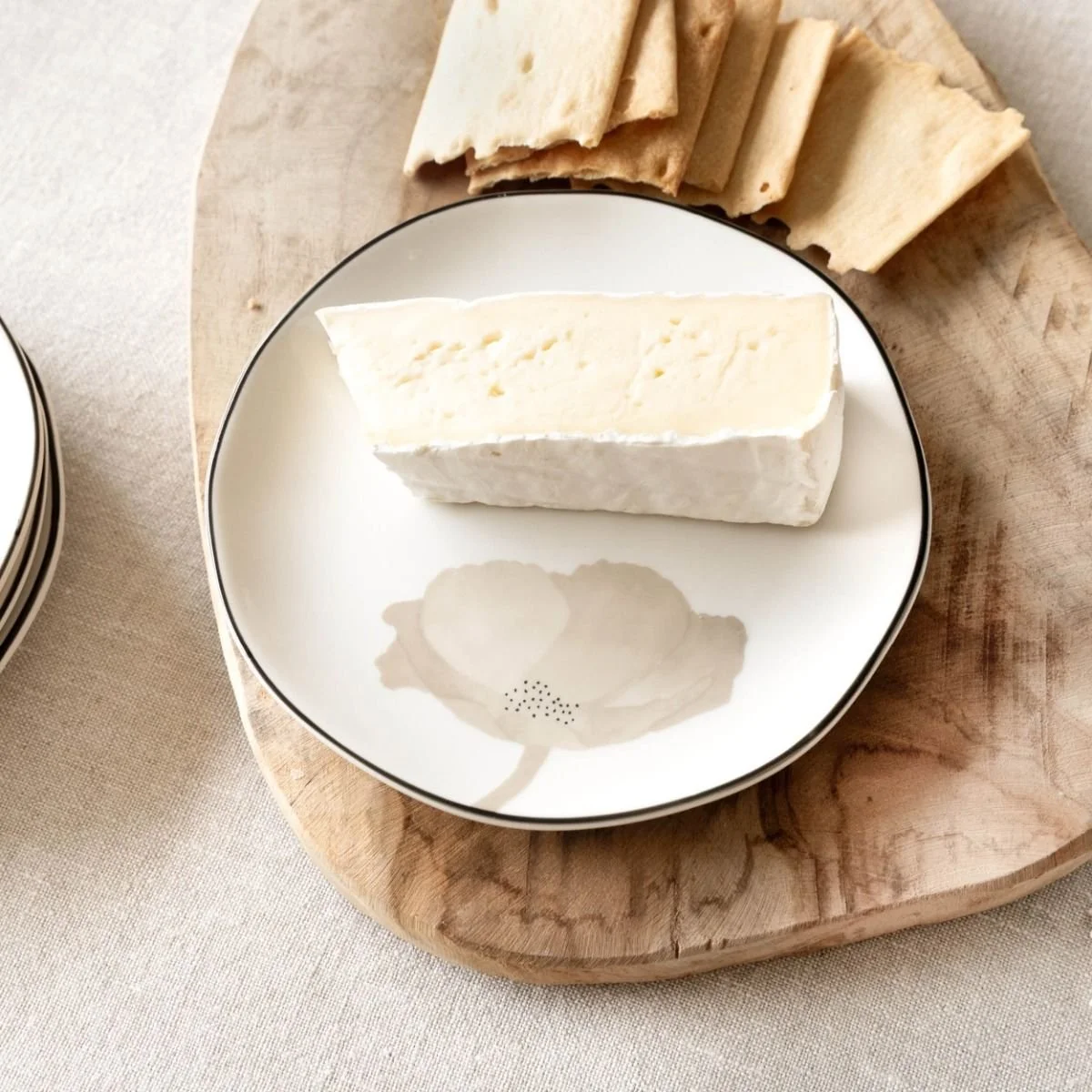 Bastion Collections Sideplatez Natural Flower Naturfarbene Blume 13cm.jpg