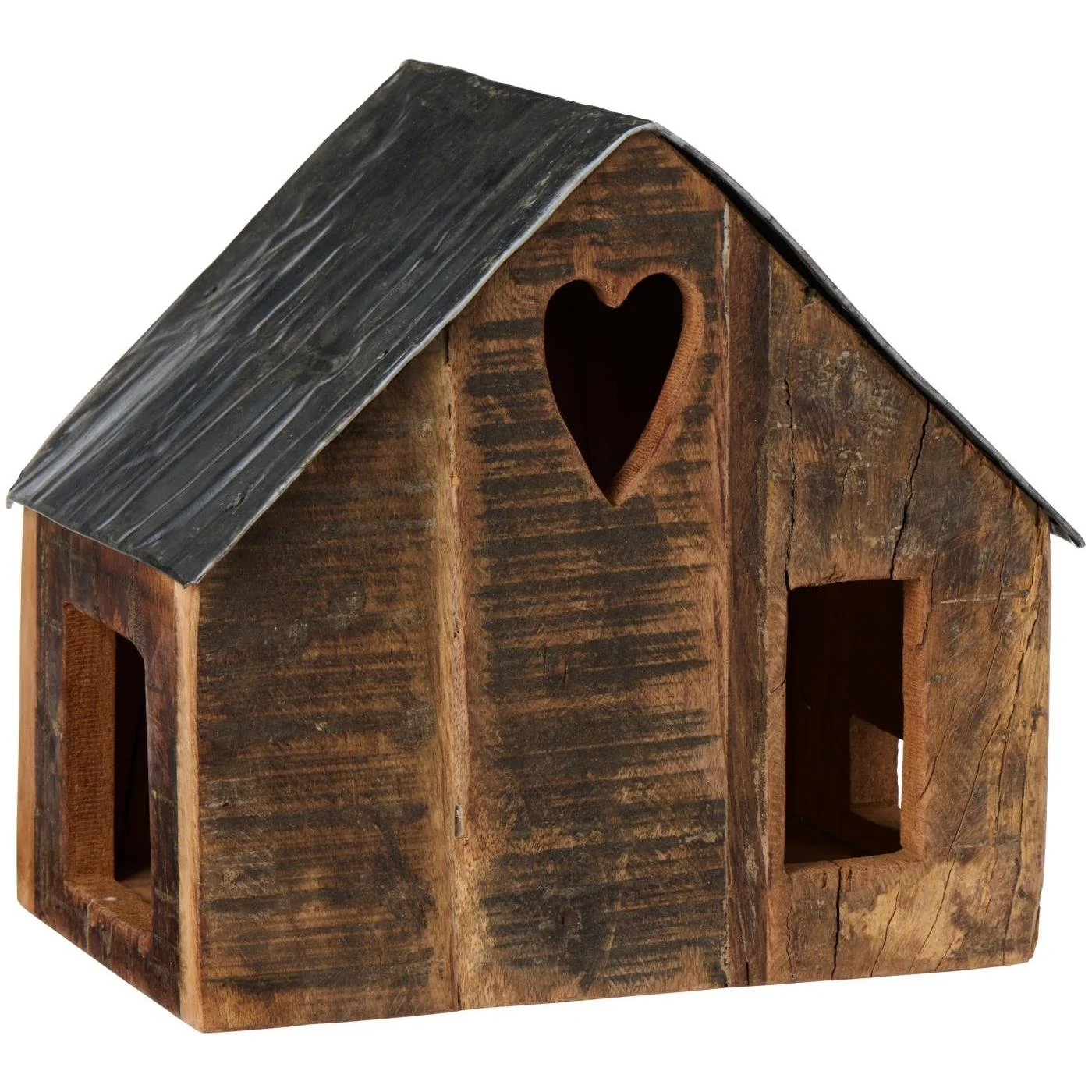 IB LAURSEN Haus aus Holz mit Metalldach UNIKA