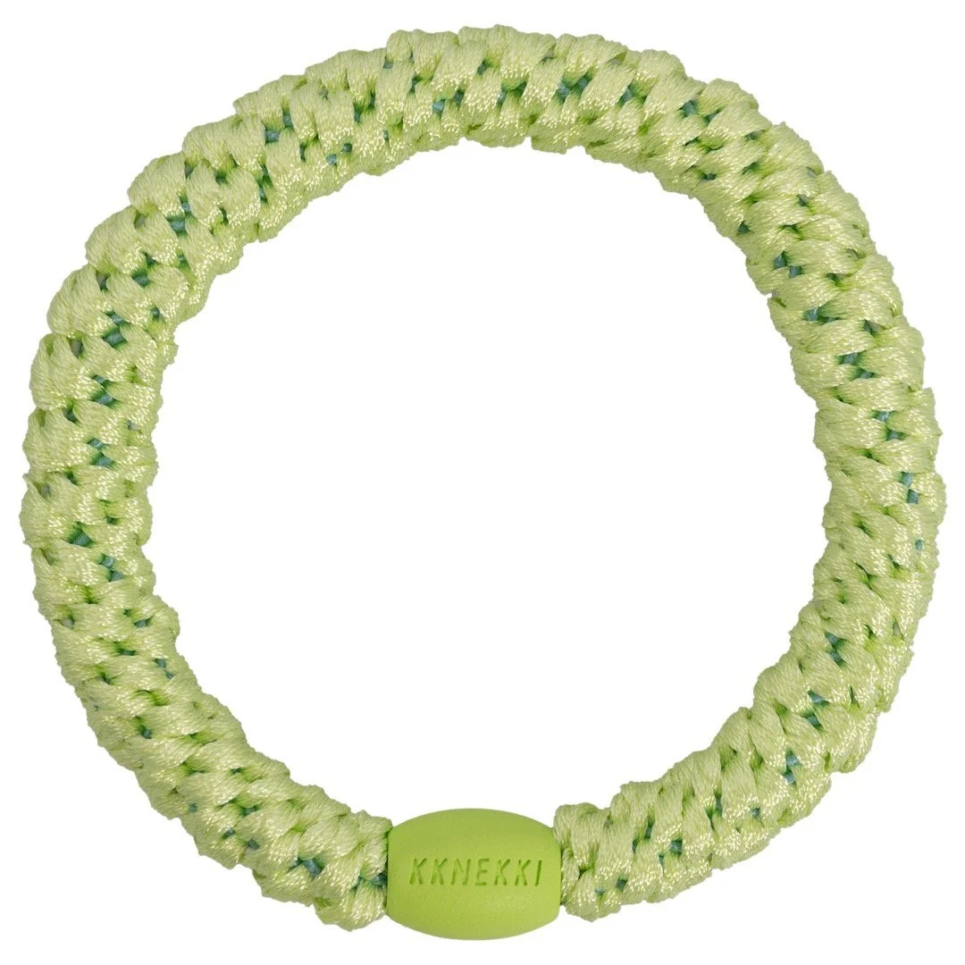KKNEKKI Haargummi Armband Lime zest.jpeg