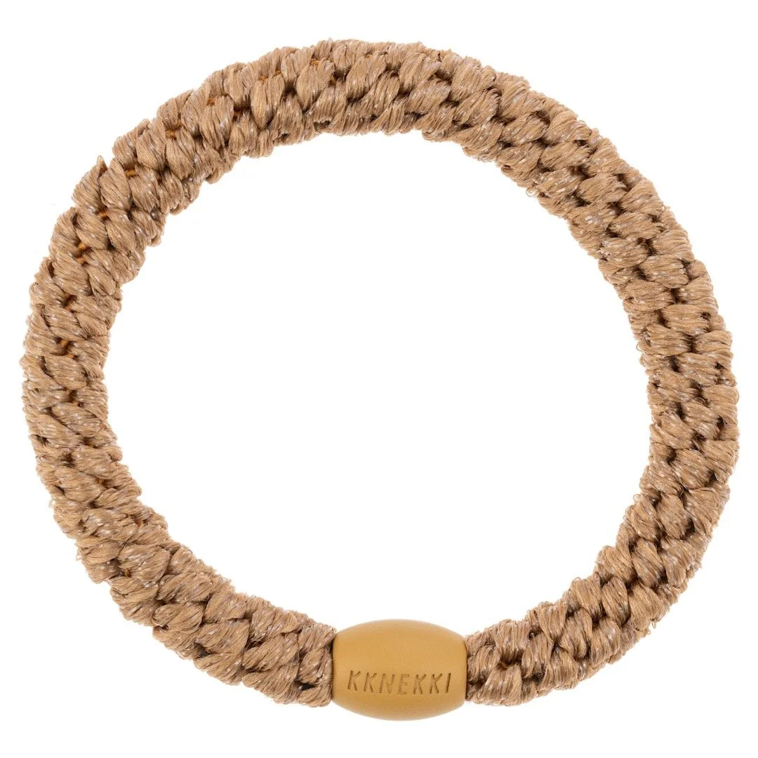KKNEKKI Haargummi | Armband (Sand Glitter)