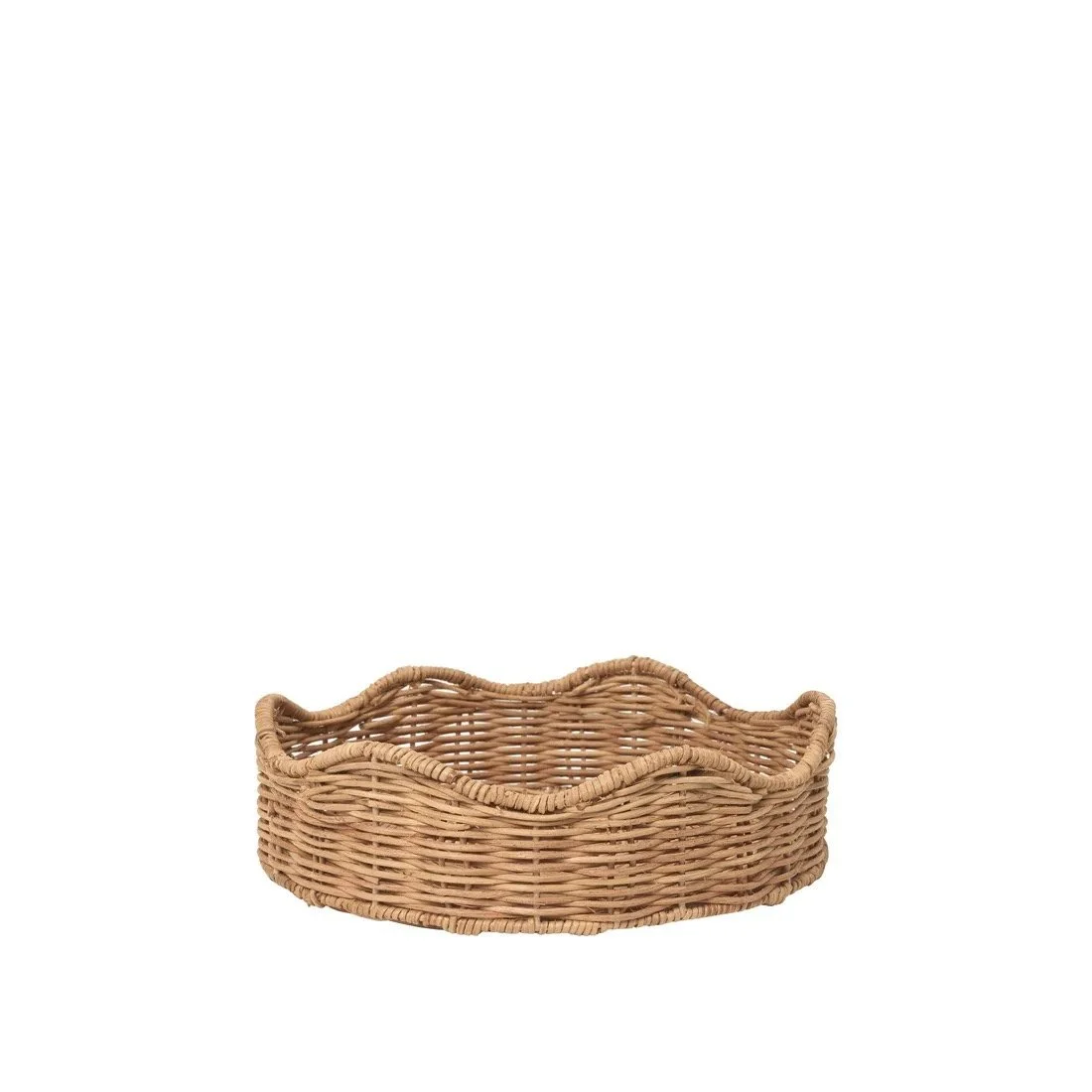 BROSTE COPENHAGEN Tablett Lola | Rattan | Natur | 30cm