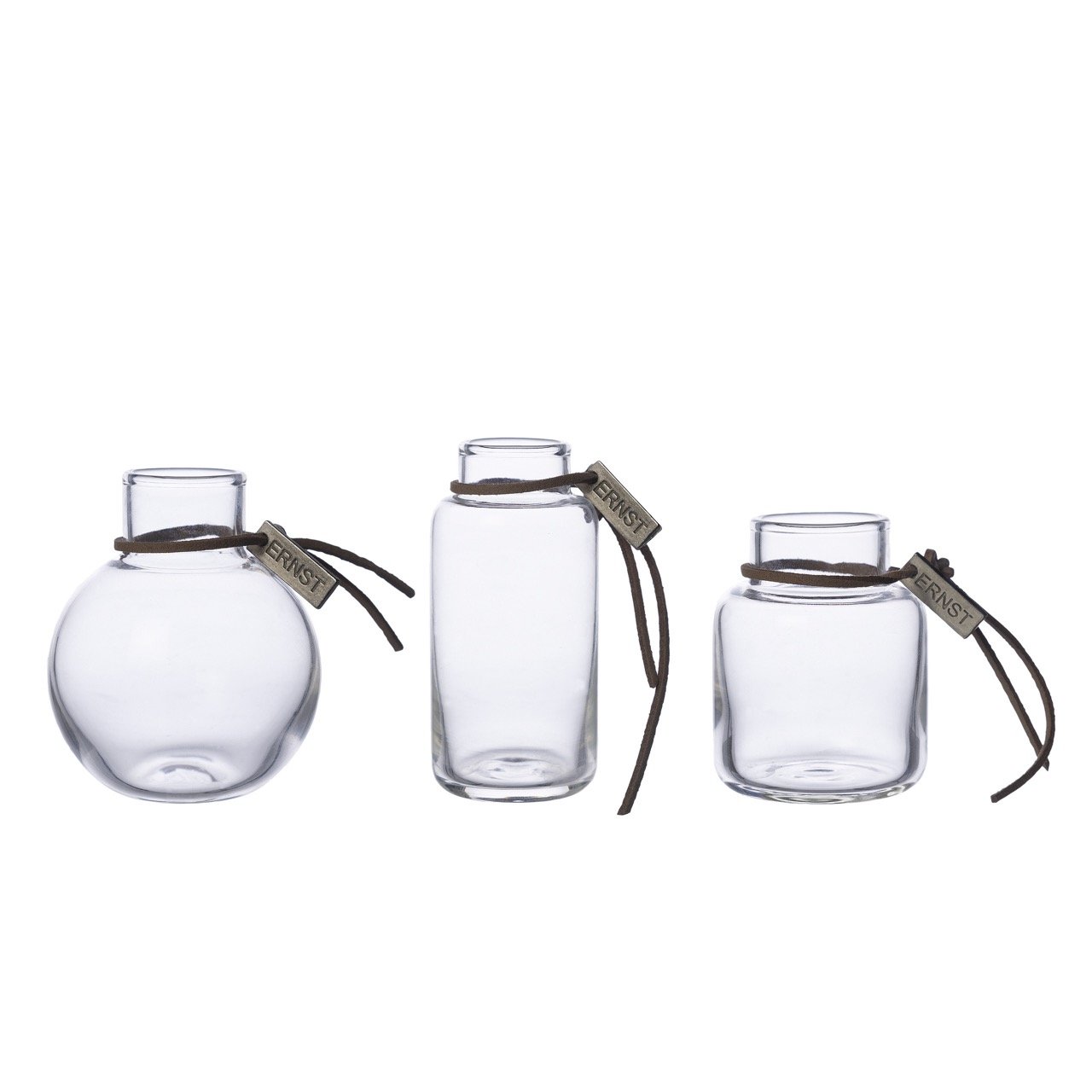 ERNST Glas Vasen klein 3er Set 364414.jpeg
