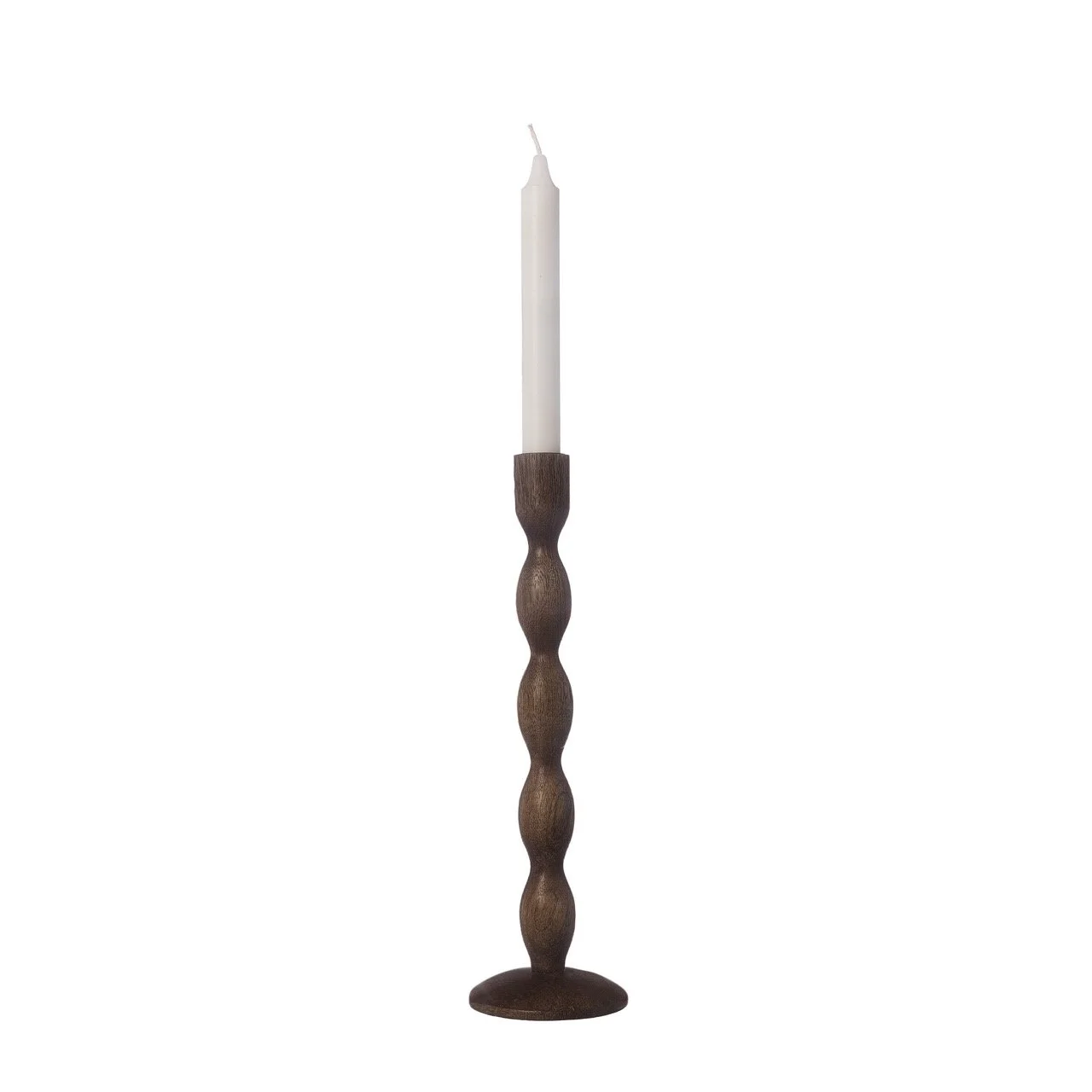ERNST Kerzenhalter Kerzenstaender Holz dunkelbraun H31 152517.jpeg