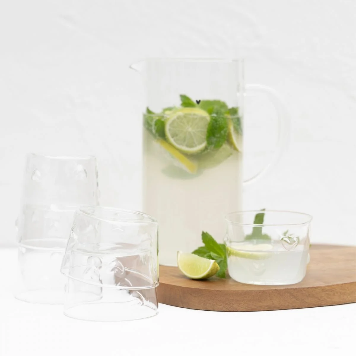 Bastion Collections Glas flach dreidimensionale Herzen.jpg