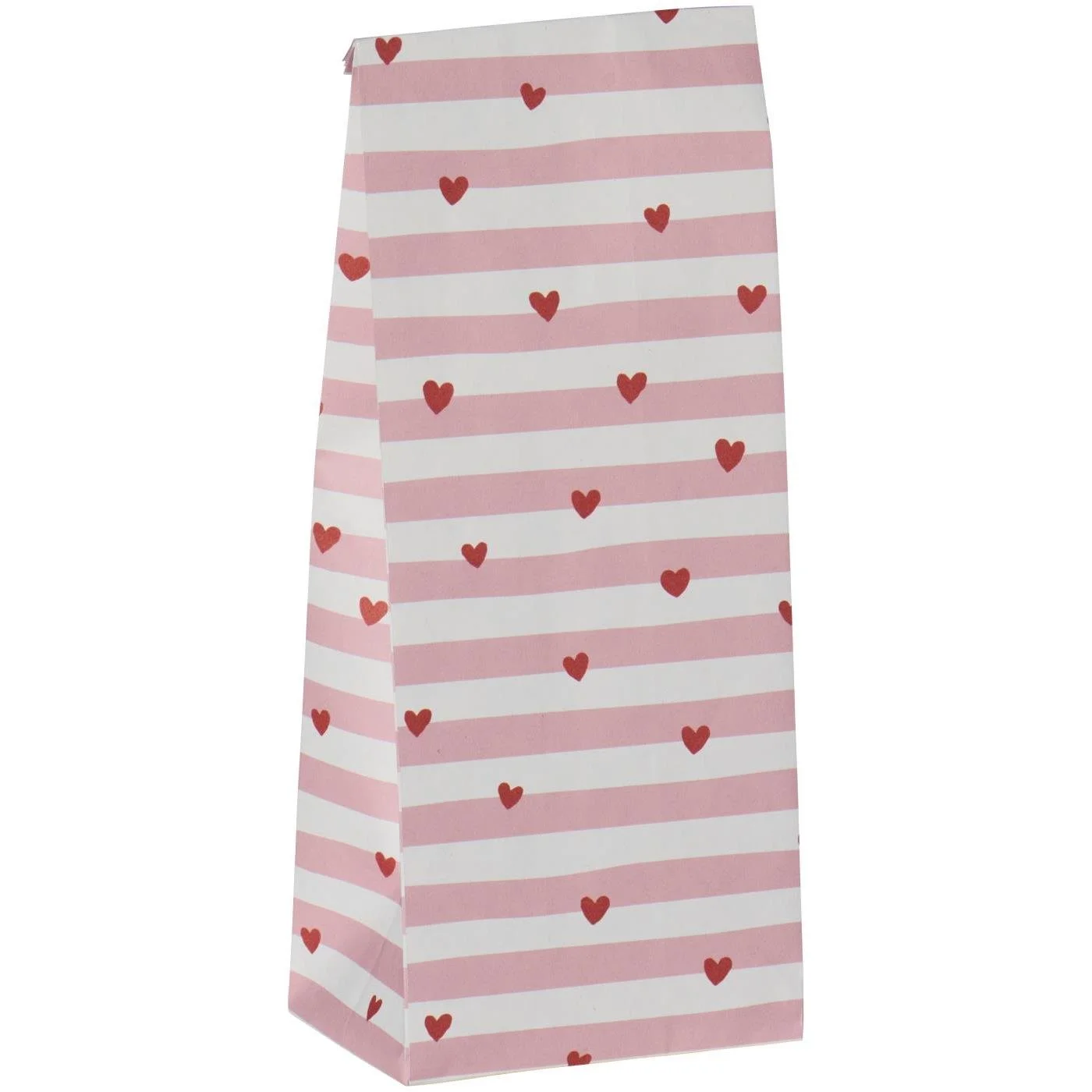 Ib Laursen Buntfalttuete Papier Rosa Streifen Herzen 09762-00.jpg