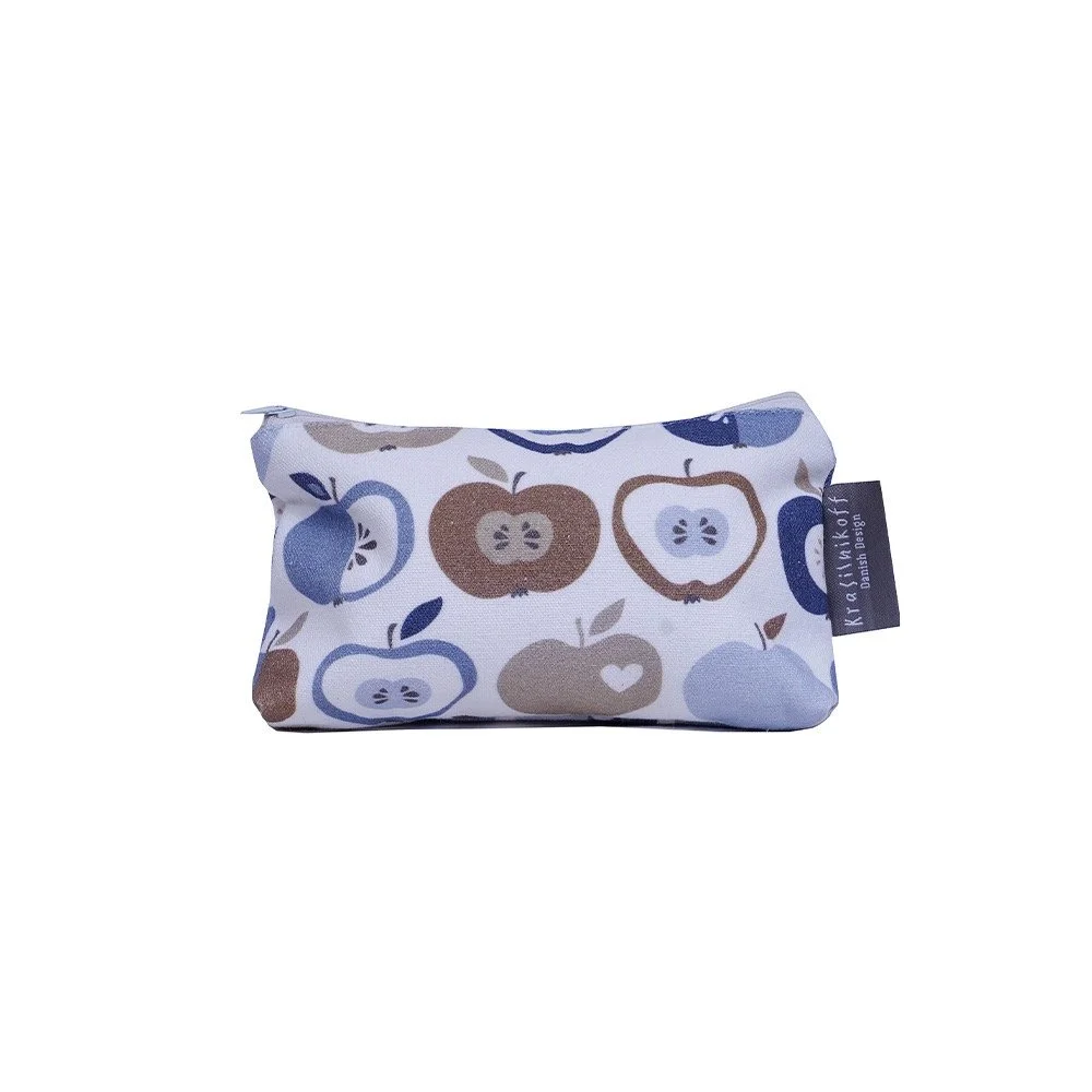 KRASILNIKOFF Tasche RETRO ÄPFEL (Blau)