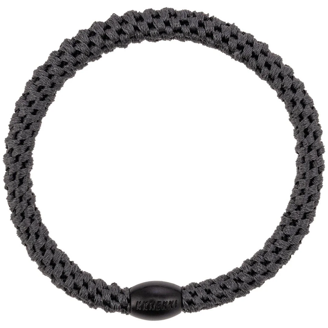 KKNEKKI Haargummi | Armband (Slim Charcoal)