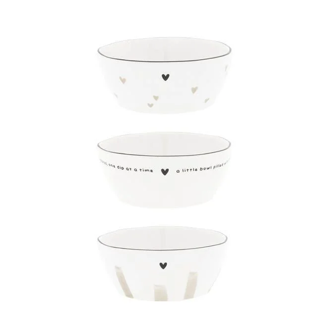 BASTION COLLECTIONS Mini Bowl | Schale (Natur | 9,5 x 4 cm)