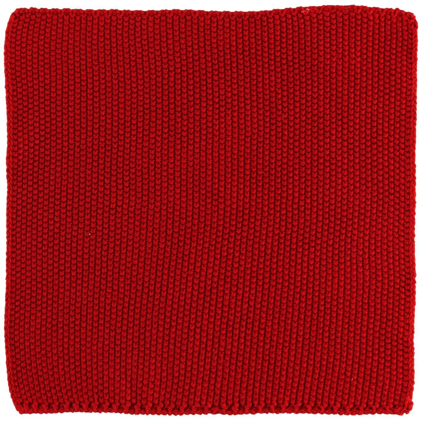 IB LAURSEN Spüllappen Mynte gestrickt (Strawberry | Rot)