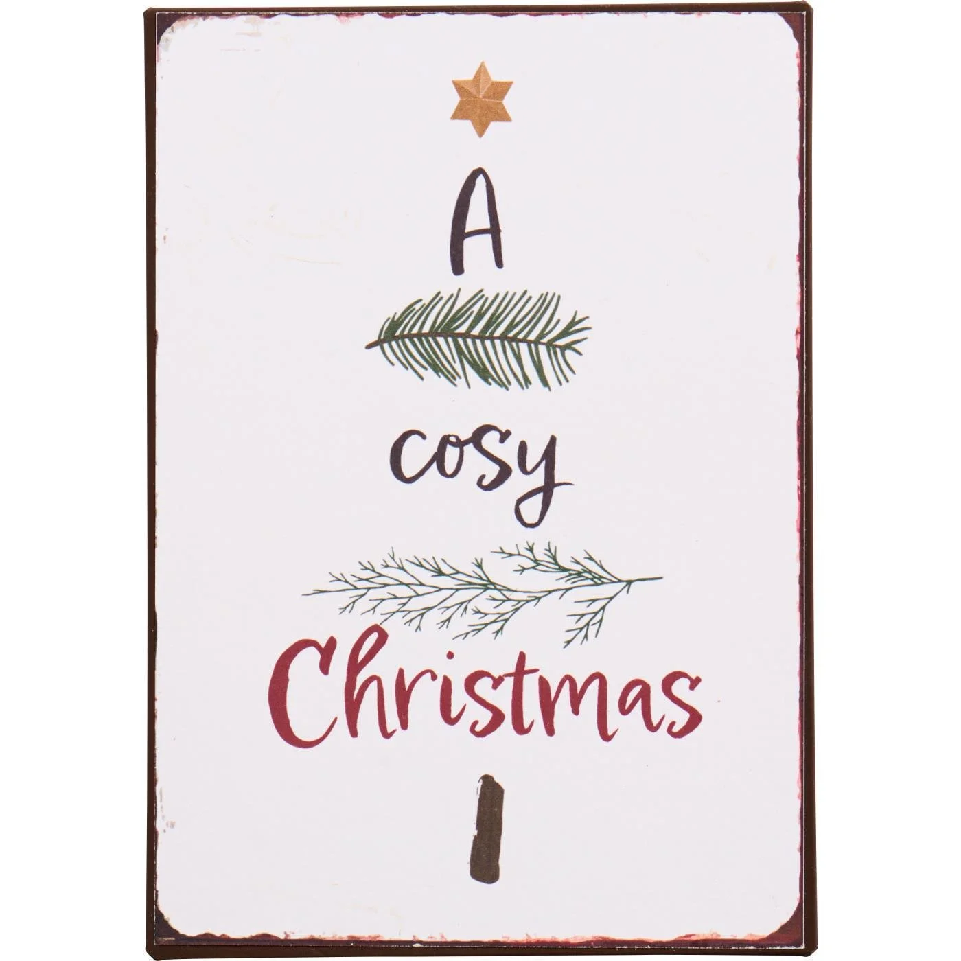 Ib Laursen Metallschild A cosy christmas 70243-00.jpg