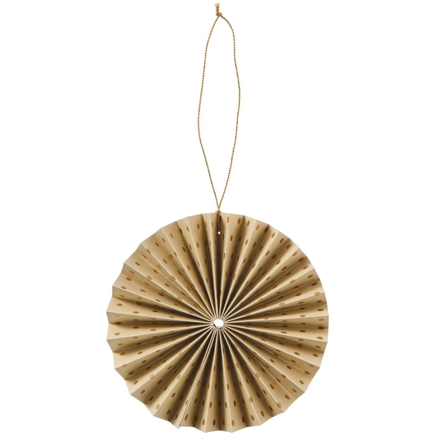IB LAURSEN Rosette (Beige | Gold | Pünktchen | 13 cm)