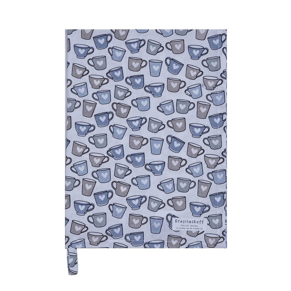 Krasilnikoff Geschirrtuch Tassen blau KW13715.jpeg