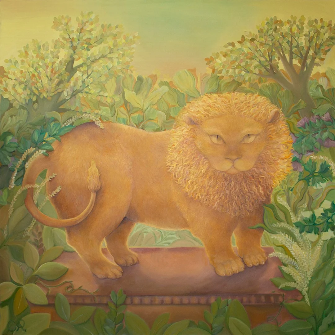 Still Wild, 2026, 48 x 48 in, oil