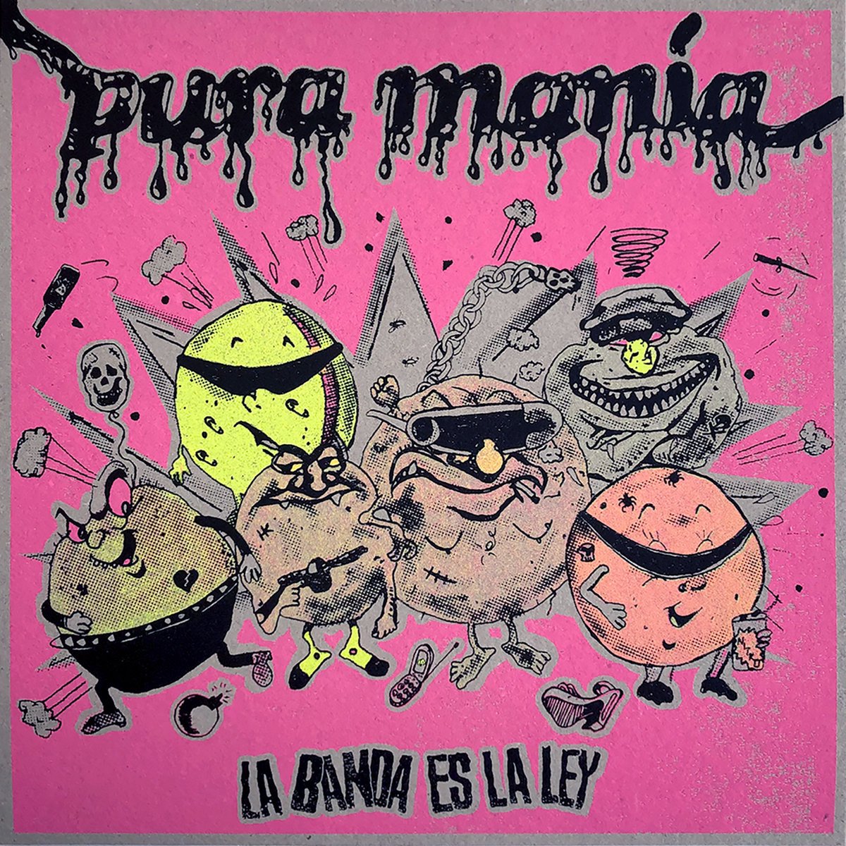 Pura Manía - La Banda Es La Ley LP