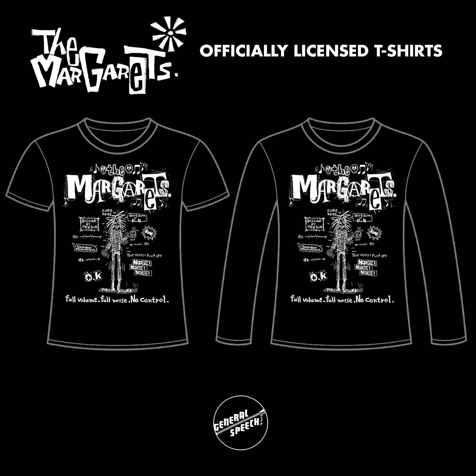 The MARGAReTS - Officially Licensed T-Shirts (Pre-Order)