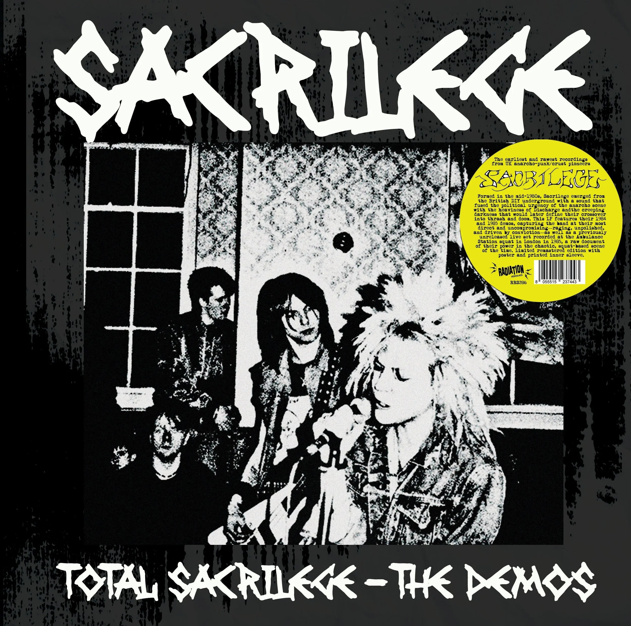 Sacrilege - Total Sacrilege - The Demos LP