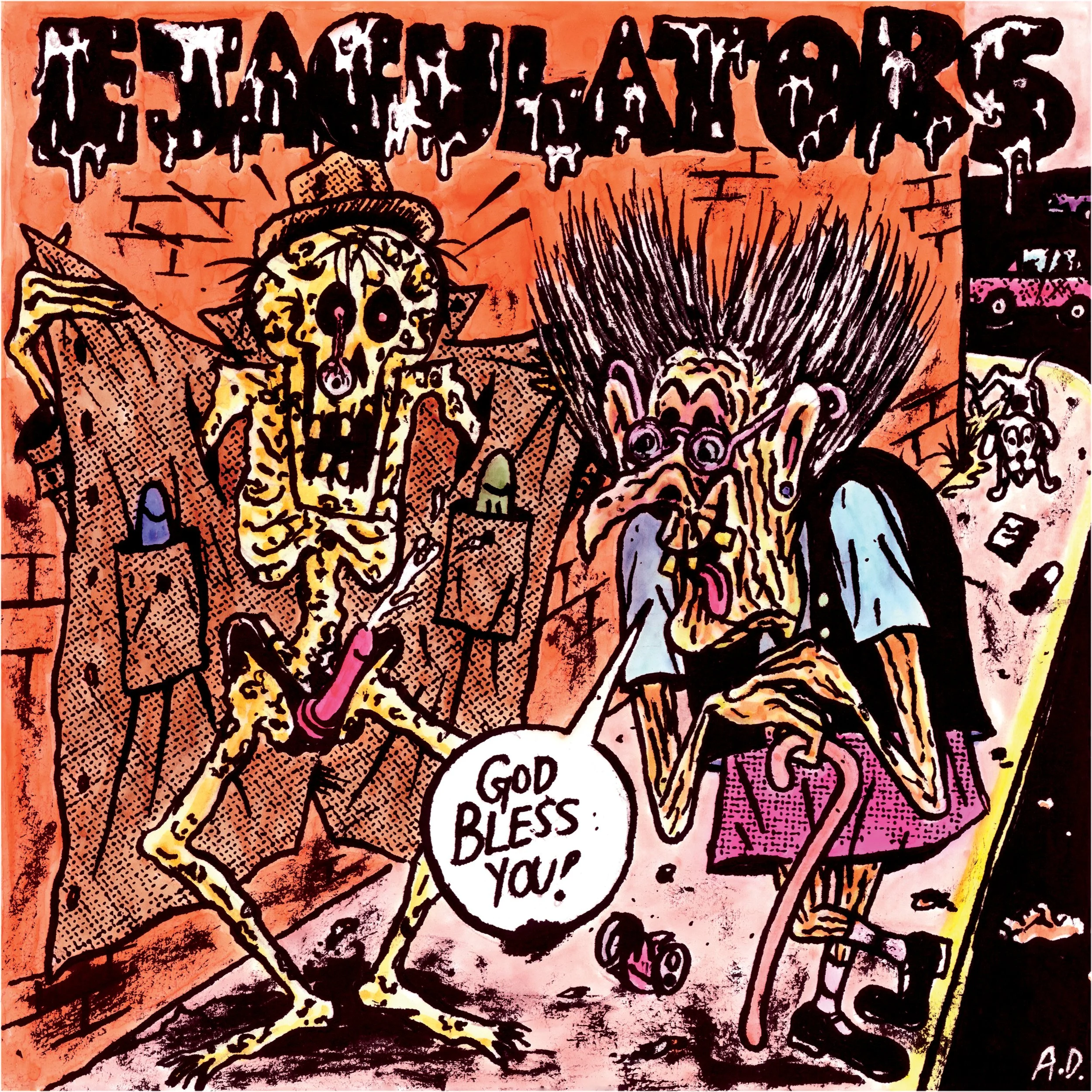 Ejaculators - God Bless You 7"