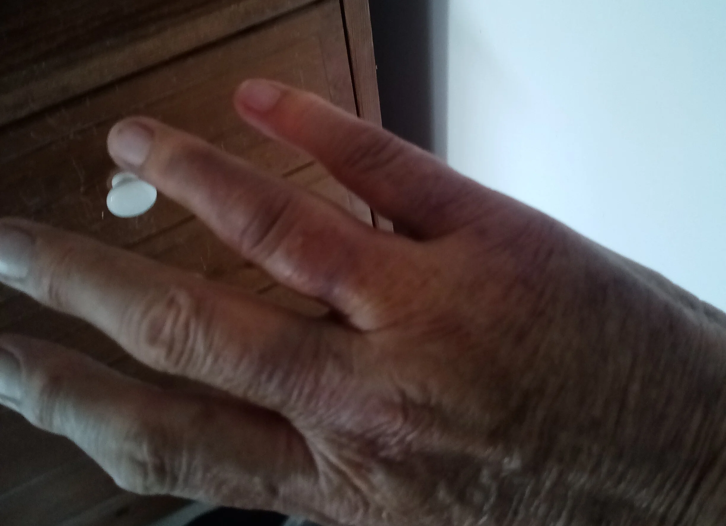 My left hand cannot do what my right hand can!