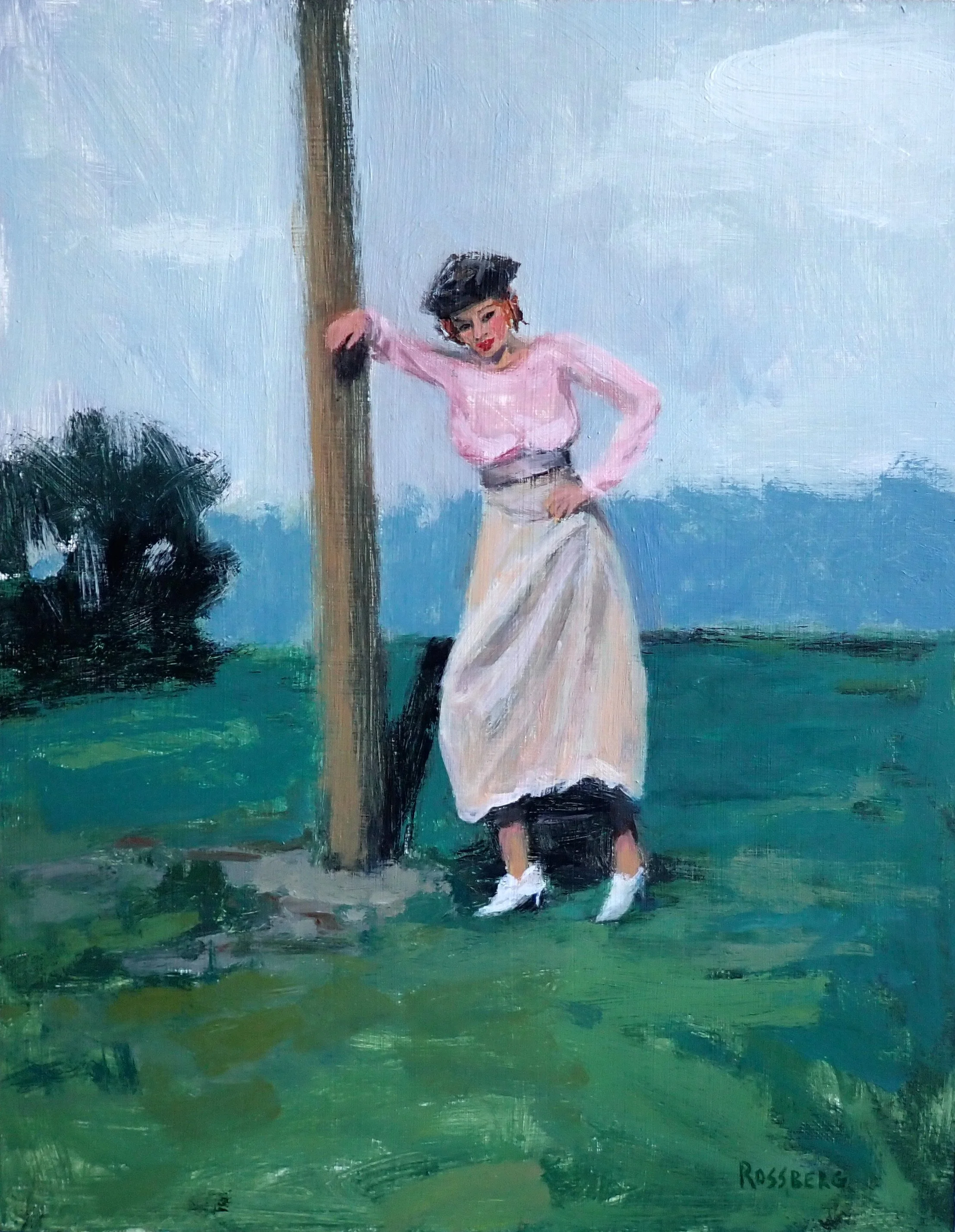 Like Napoleon . 9"x12" . available 