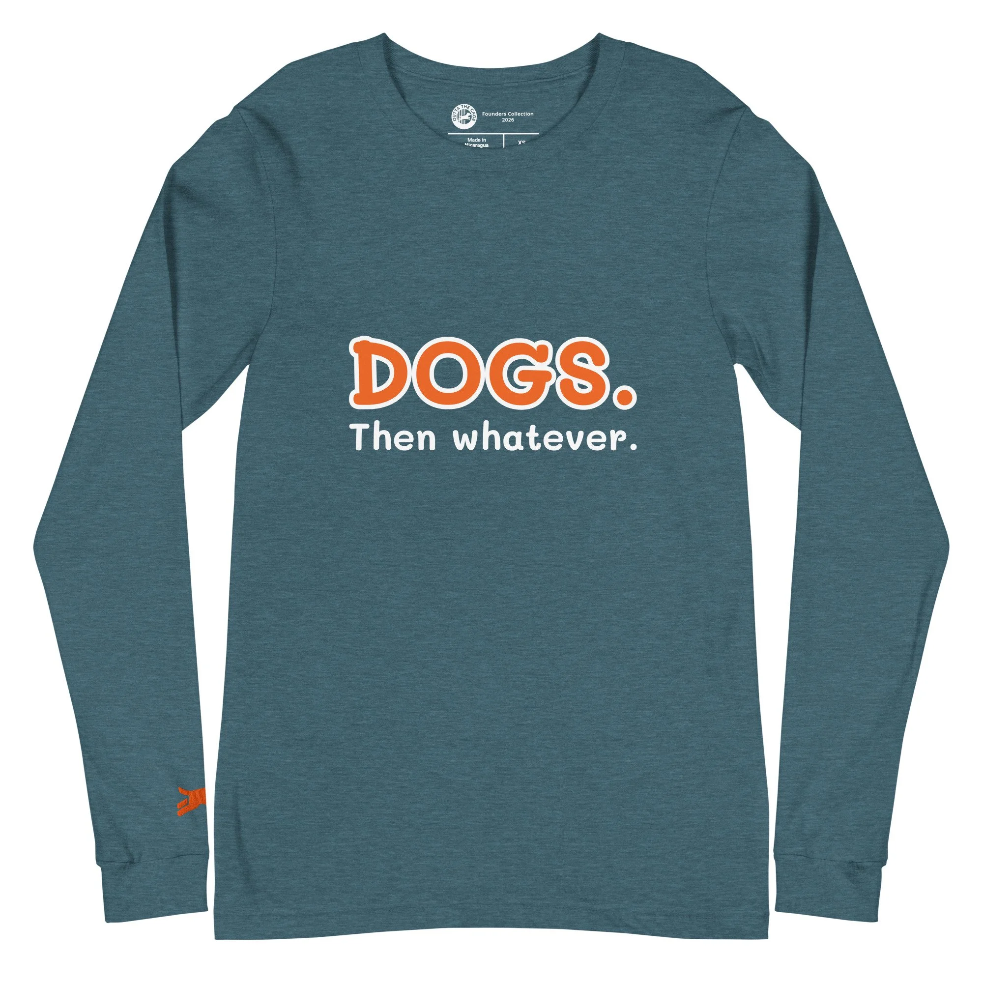 2026 Dogs long sleeve tee