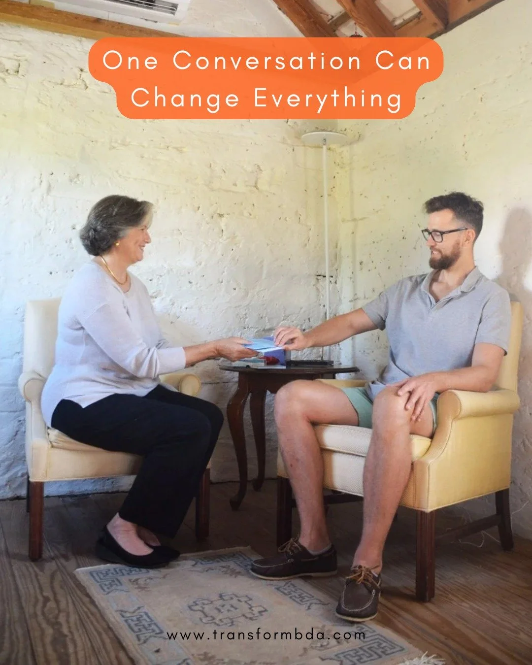 One conversation can change everything. 🗣️✨

Are you feeling stuck in your career, leading a team through transition, or searching for your higher calling? At Transform, we meet you exactly where you are to help you become who you&rsquo;re meant to 