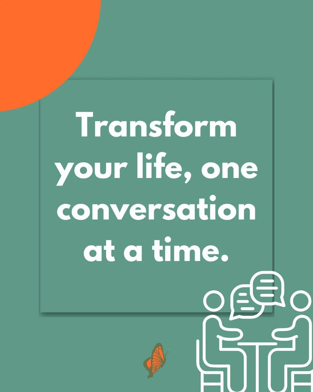 Transform your life, one conversation at a time. 🌱

Whether it&rsquo;s your life, your team, or your calling, change starts with intention. Our coaching isn't about where you've been; it's about where you're going. 🚀

✨ Clarity
✨ Courage
✨ Connecti