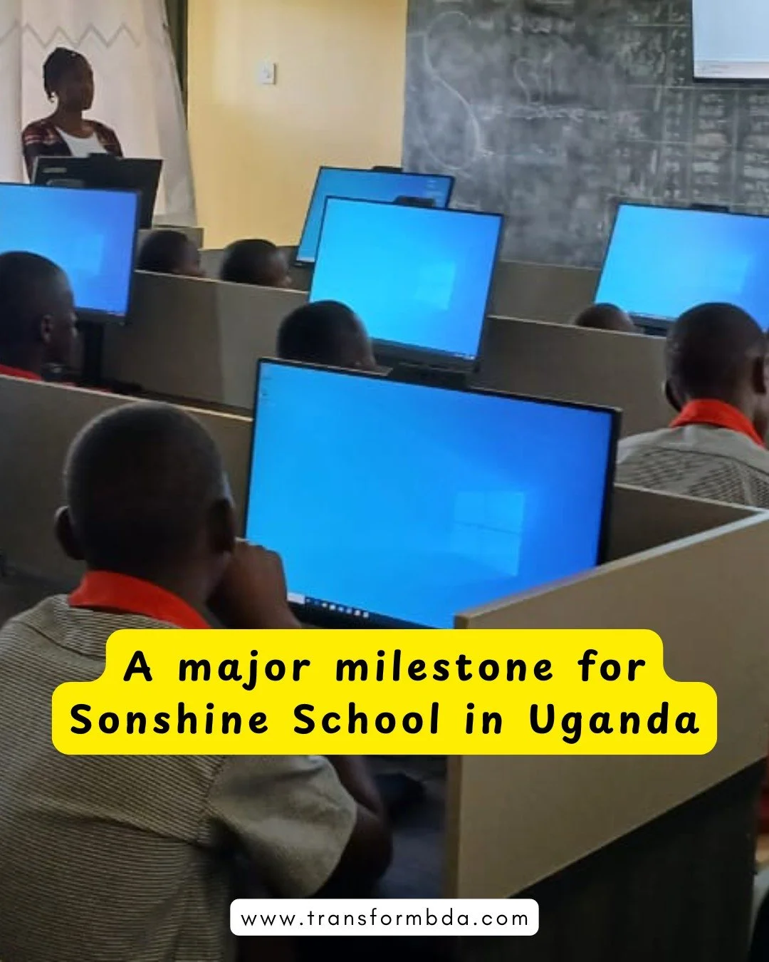 A major milestone for Sonshine School in Uganda - the computer lab is now open. 💻✨

For the first time, students have access to a dedicated technology space, giving them the opportunity to explore and learn about the digital world - an essential ste