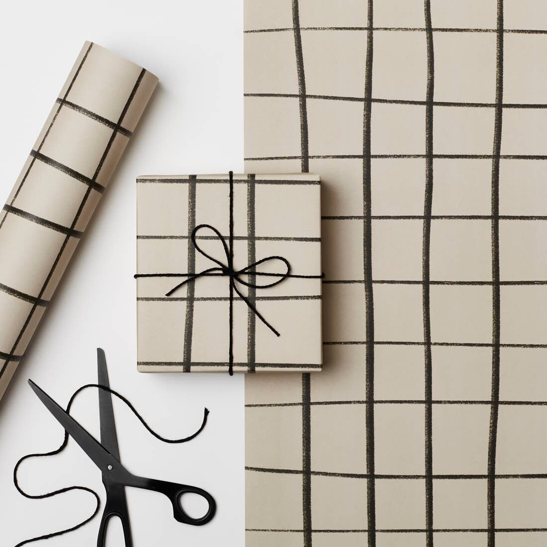 SOLD OUT! Modern Grid Gift Wrap